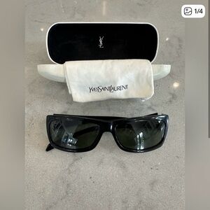 Yves Saint Laurent Sleek Black Sunglasses